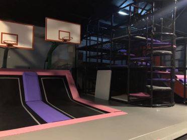 Trambolin Parkı için Basketbol Trambolin Alanı