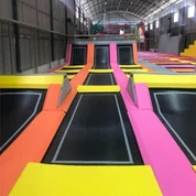 Kapalı Trambolin Ana Atlama Trambolin Sahası