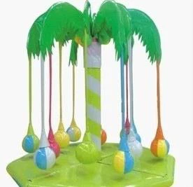 Çocuklar Bahçesi Hindistan Cevizi Ağacı Elektrikle Çalışan